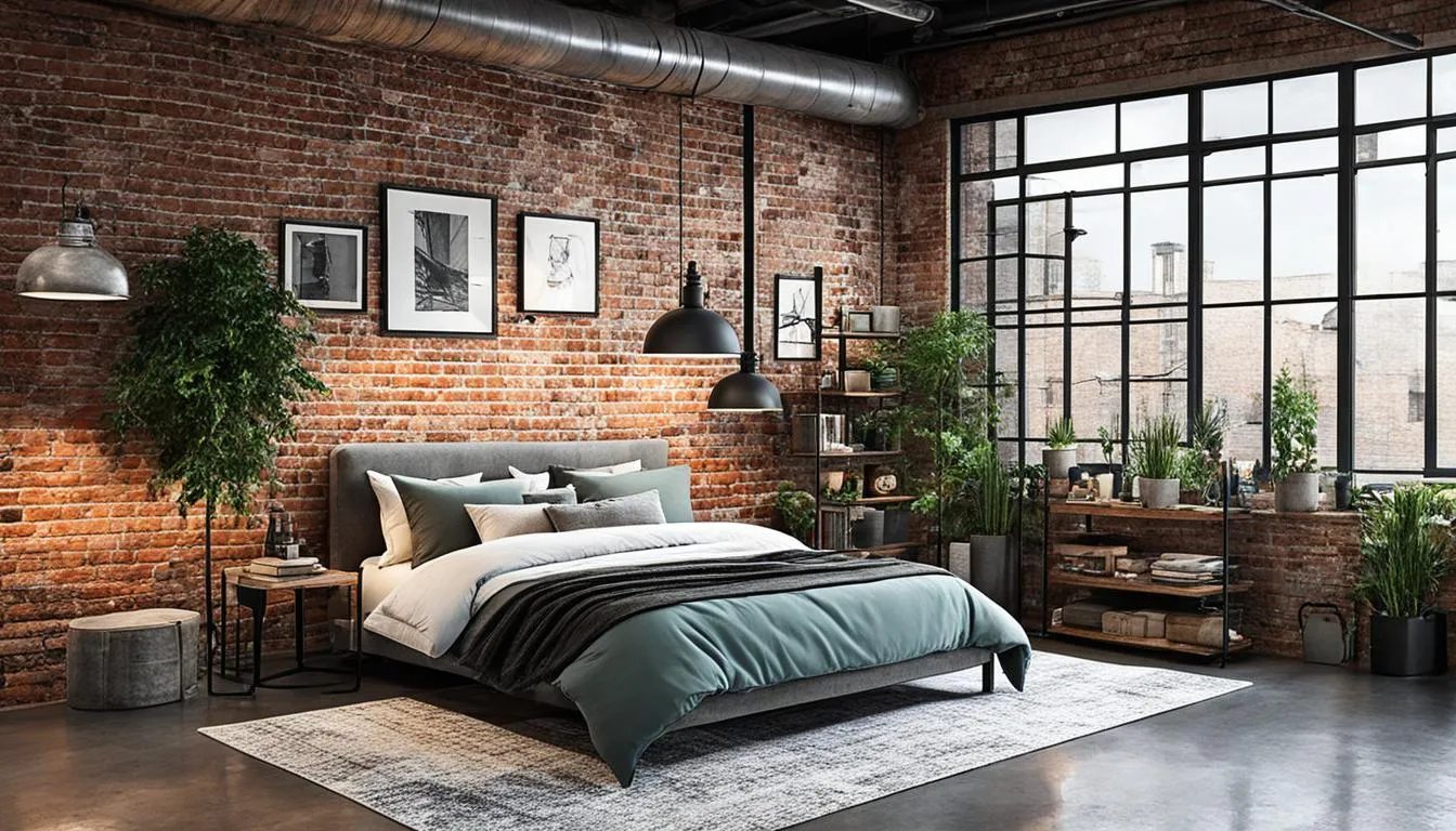 12 Chic Industrial Bedroom Inspirations