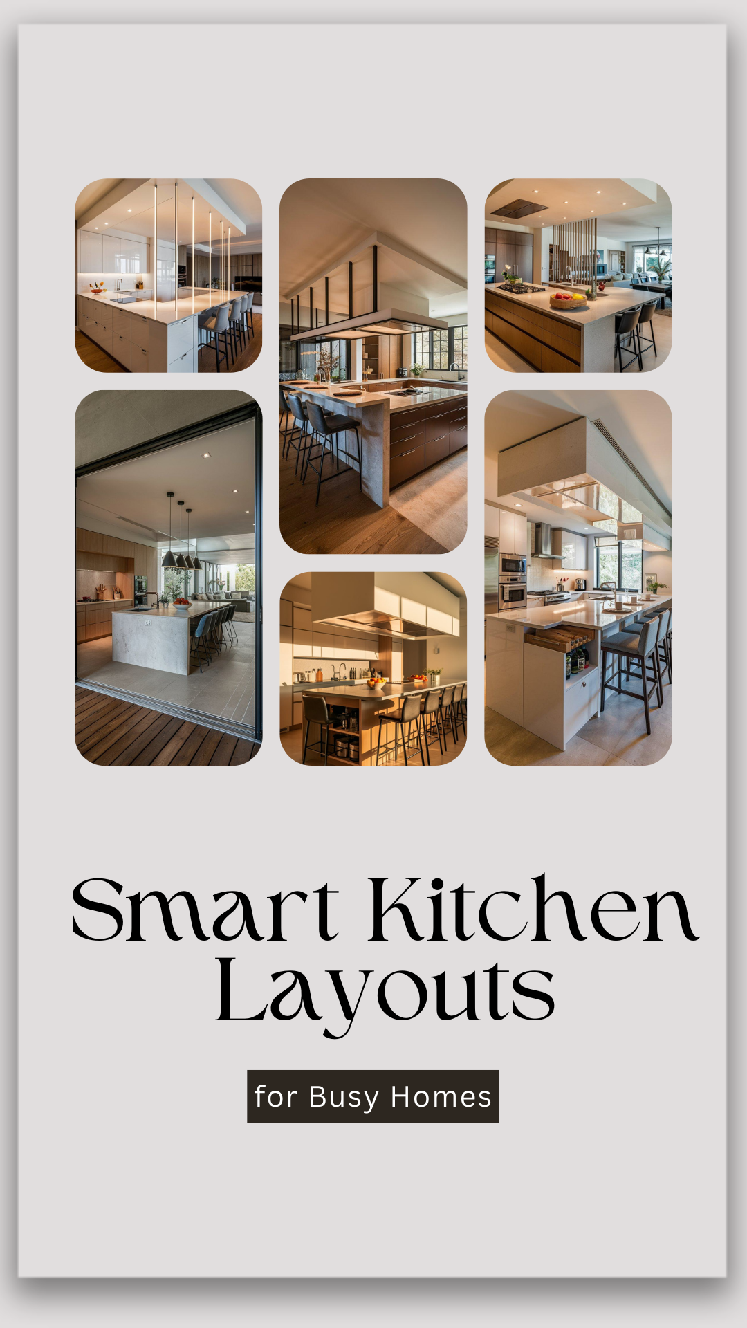 Smart kitchen layout with modern appliances and organized storage solutions.