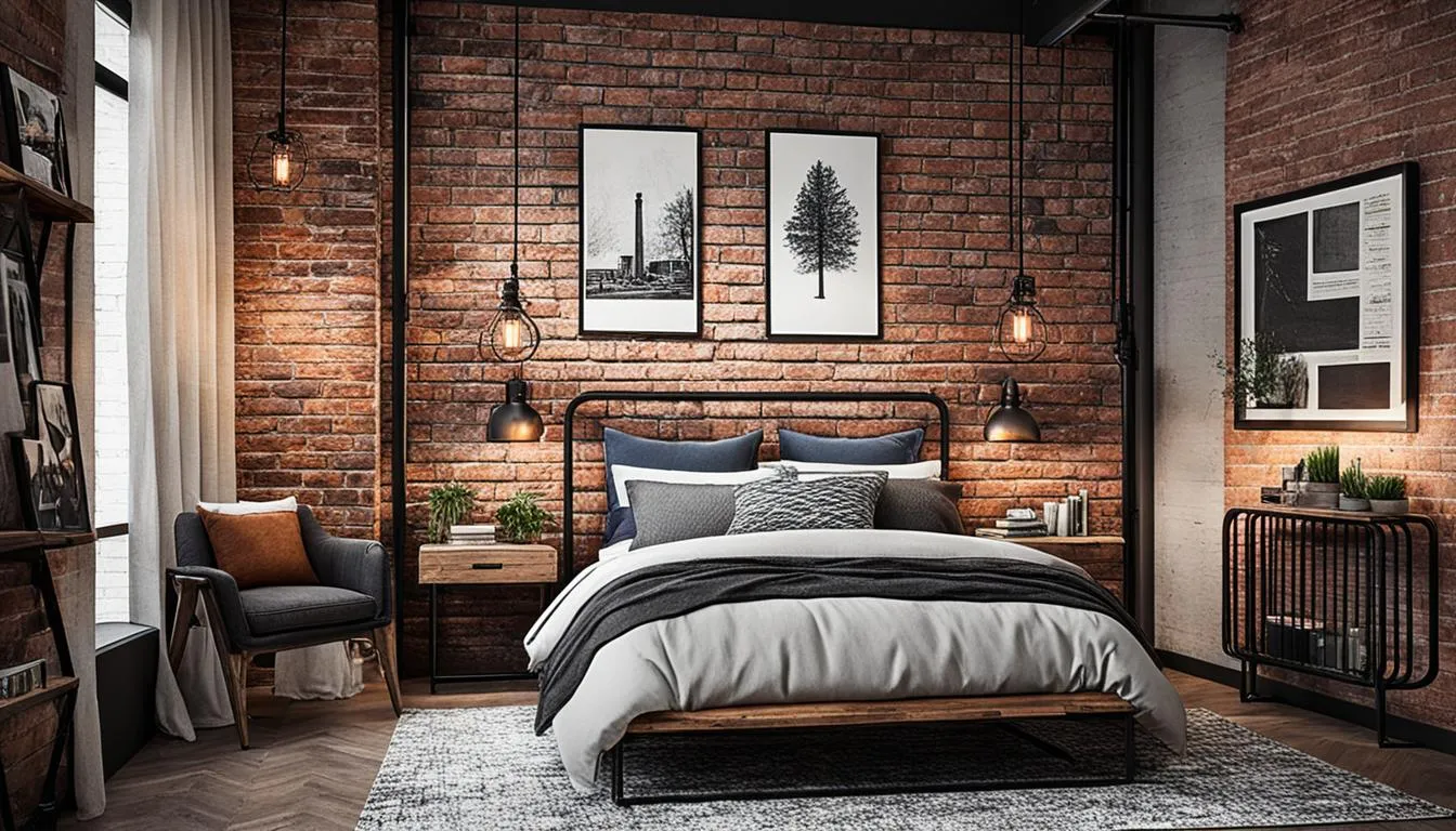 12 Chic Industrial Bedroom Inspirations