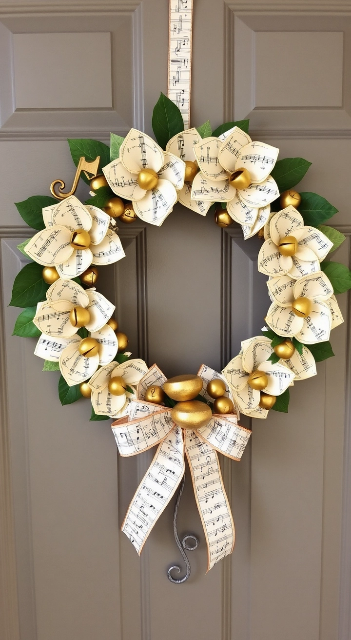 20 Christmas Door Hangers: Festive DIY Ideas