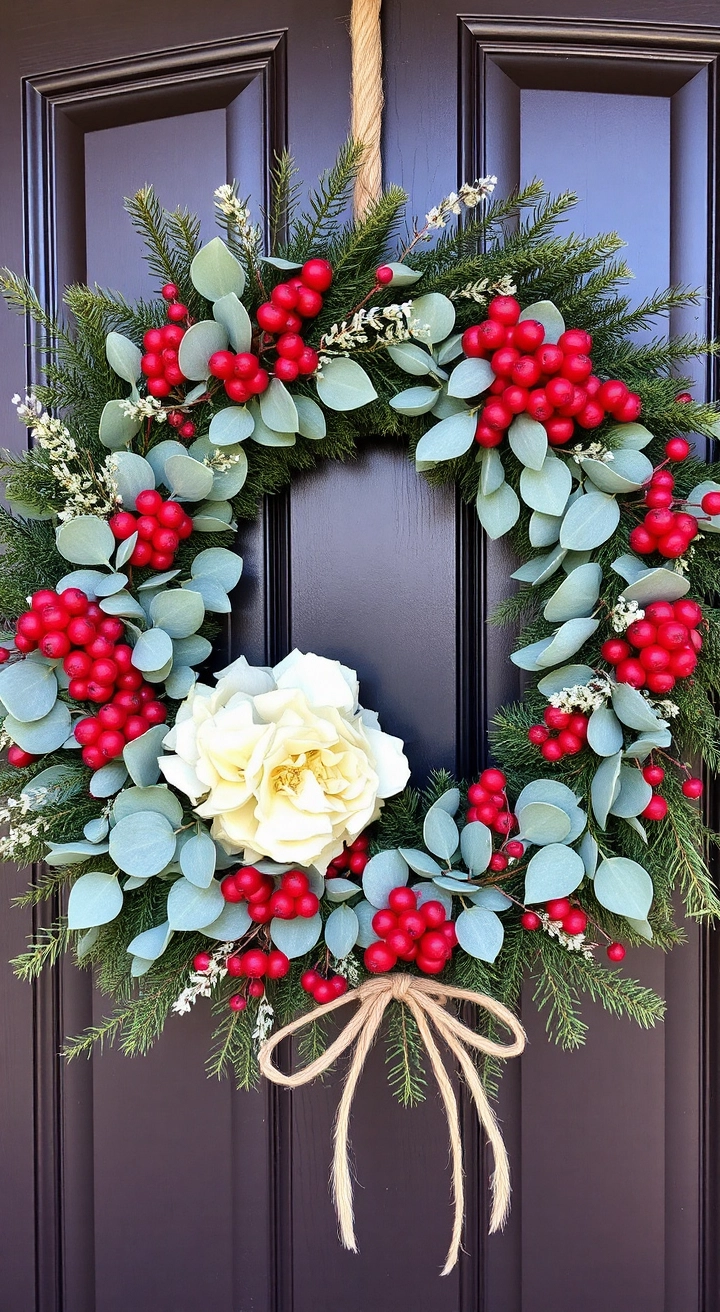 20 Christmas Door Hangers: Festive DIY Ideas