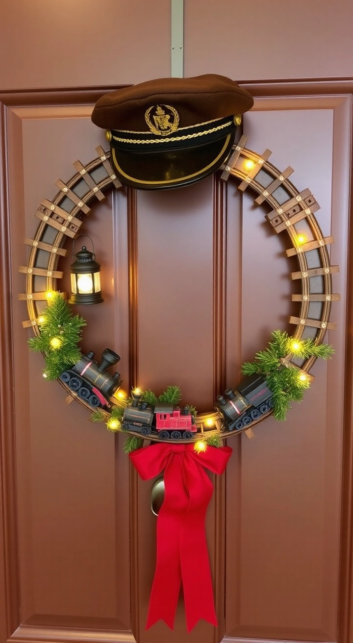 20 Christmas Door Hangers: Festive DIY Ideas