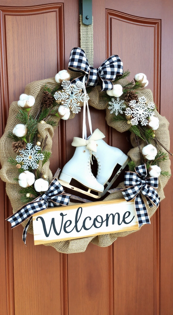 20 Christmas Door Hangers: Festive DIY Ideas