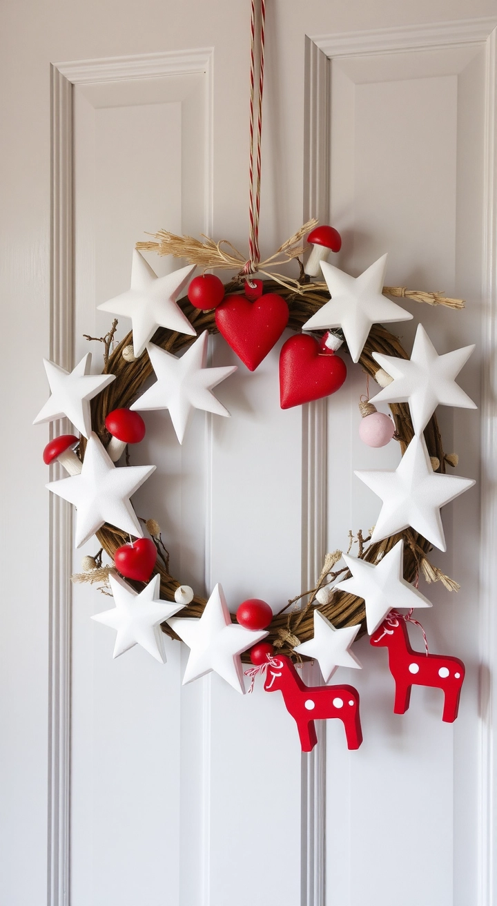 20 Christmas Door Hangers: Festive DIY Ideas