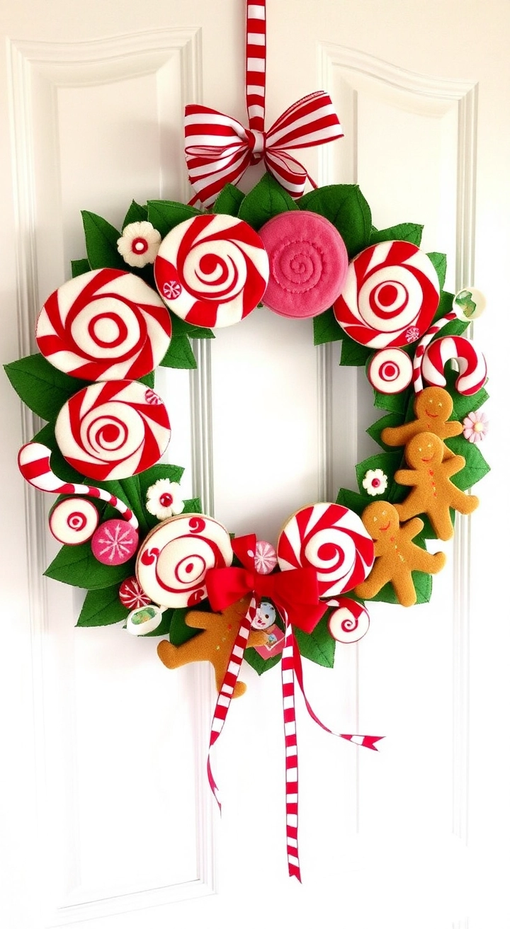 20 Christmas Door Hangers: Festive DIY Ideas