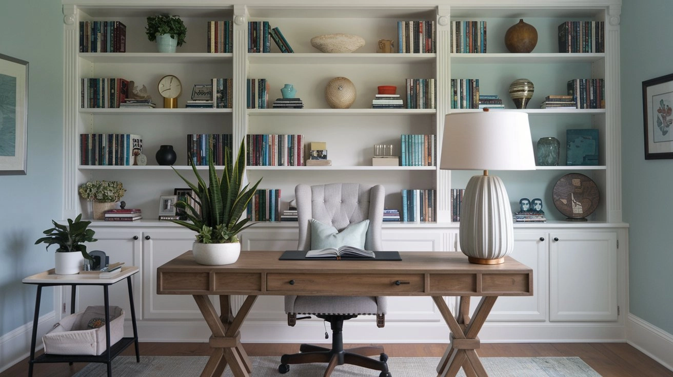 This image shows a Cozy Home Office Ideas to Boost Your Productivity.