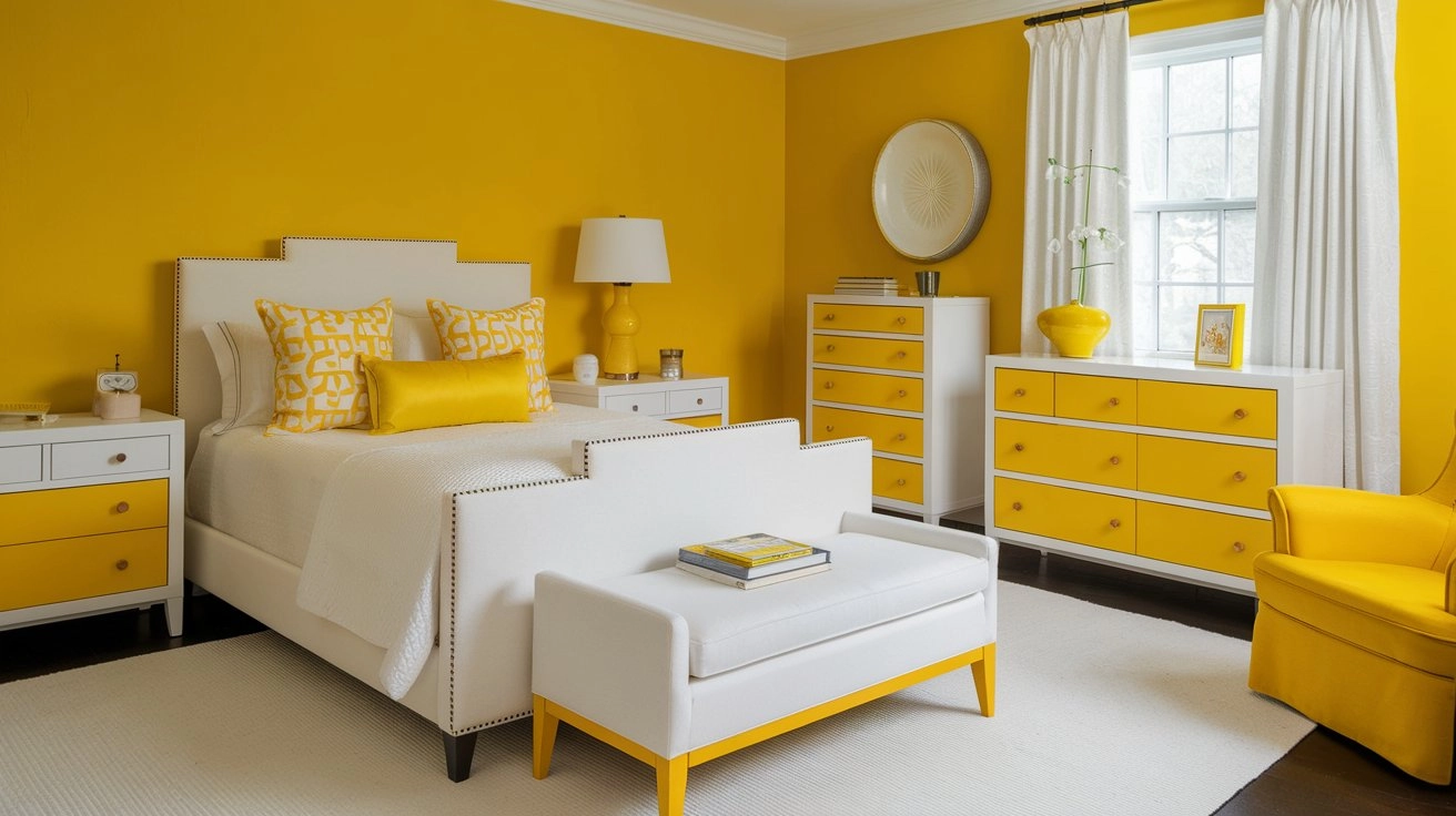 18 Bright Yellow Bedroom Ideas to Brighten Your Space
