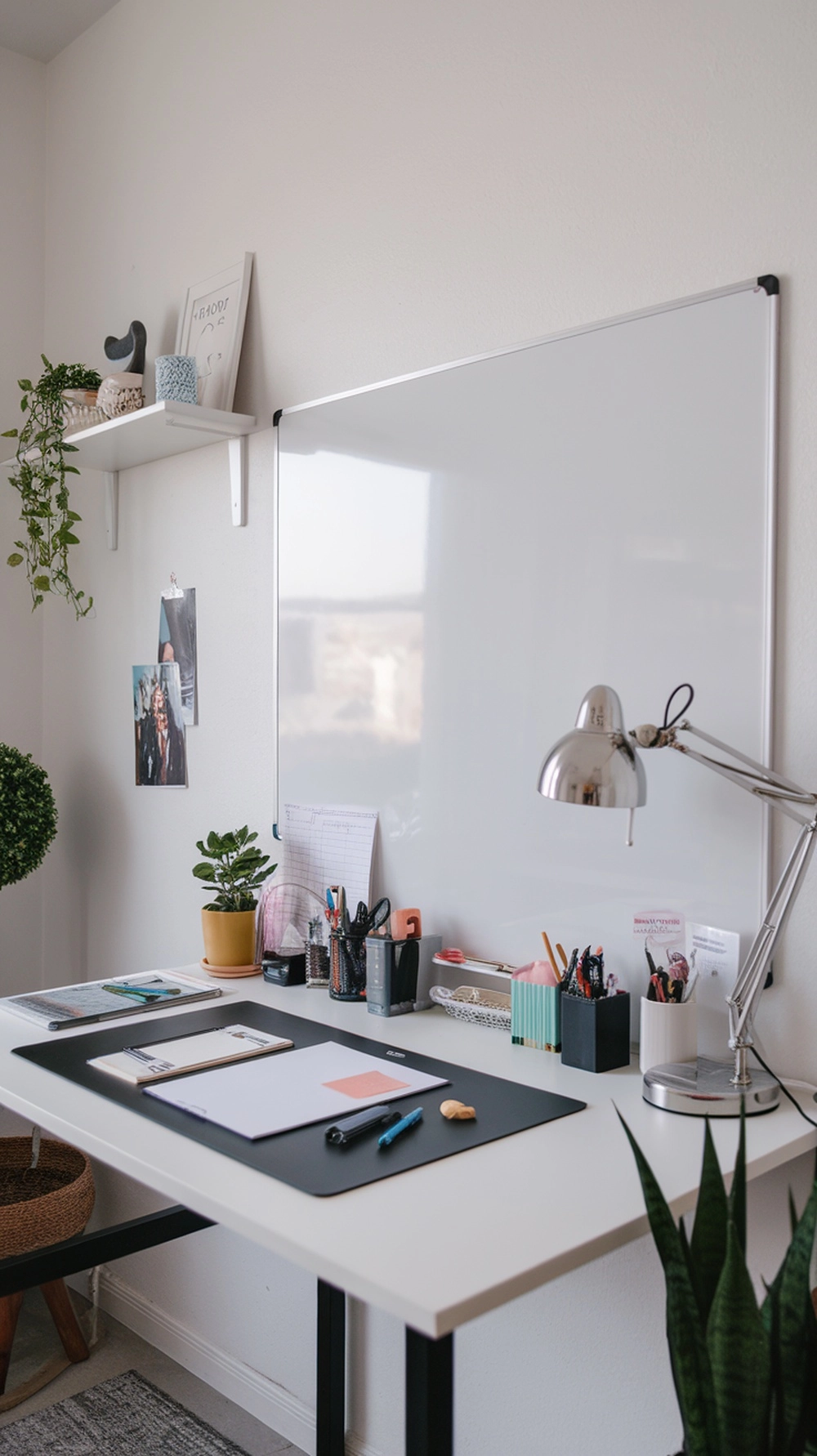 over desk decor organization ideas