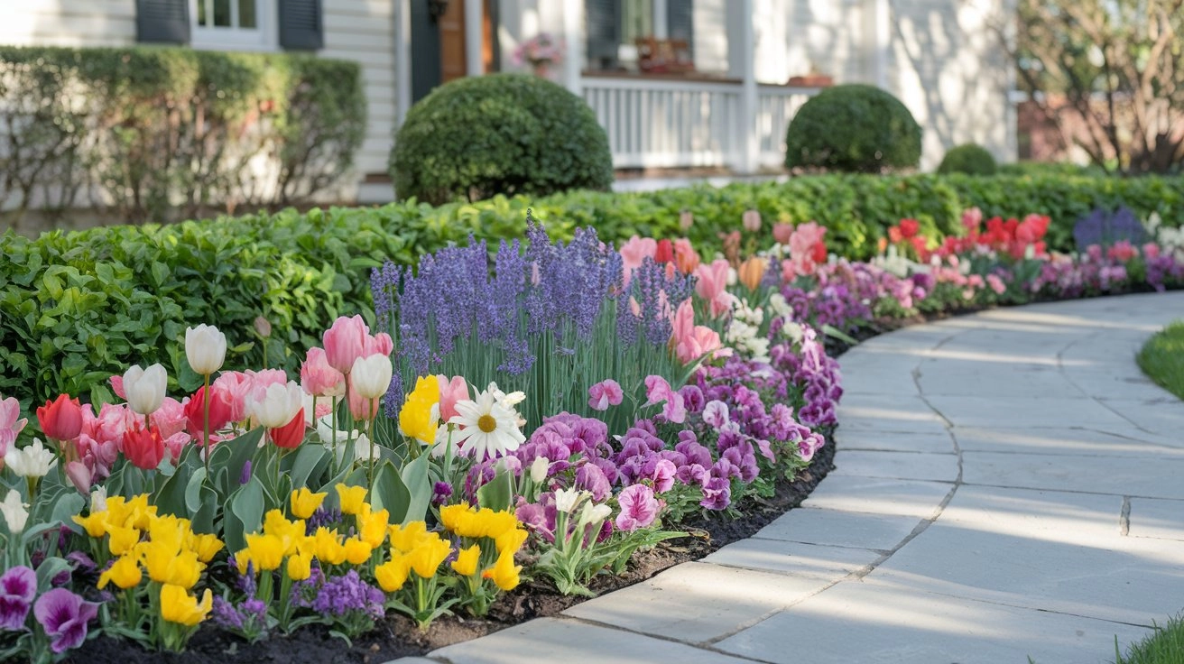 Easy Front Yard Flower Bed Ideas for Beginners 1 Easy Front Yard Flower Bed Ideas