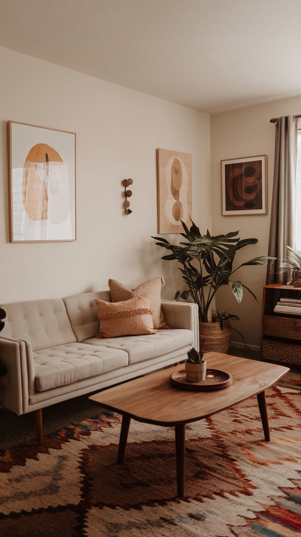 Boho Fall Living Room Ideas You Can’t Ignore 10 Minimalist Boho Fall Living Room with clean lines and selective decor