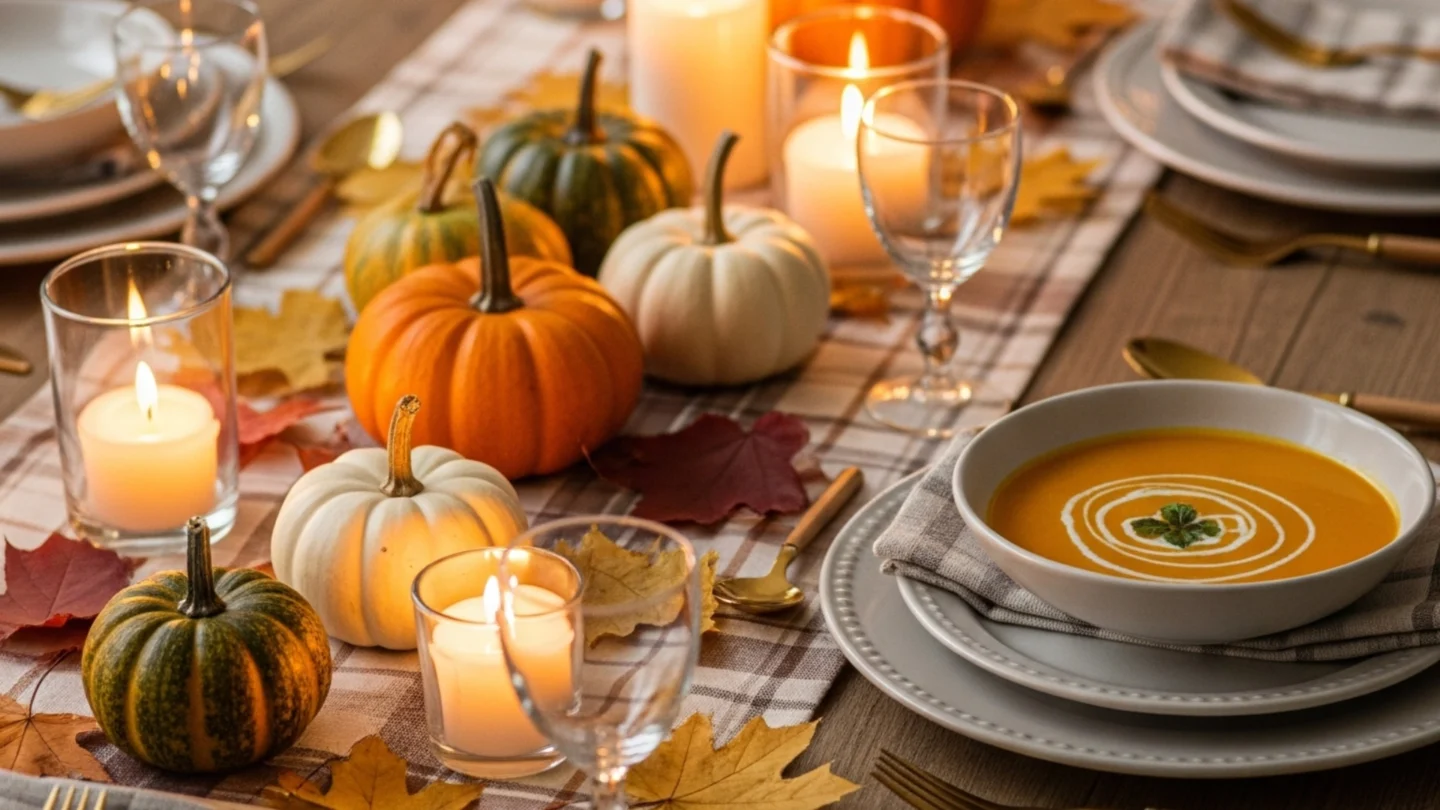 Cozy Fall Dinner Party ideas at Home