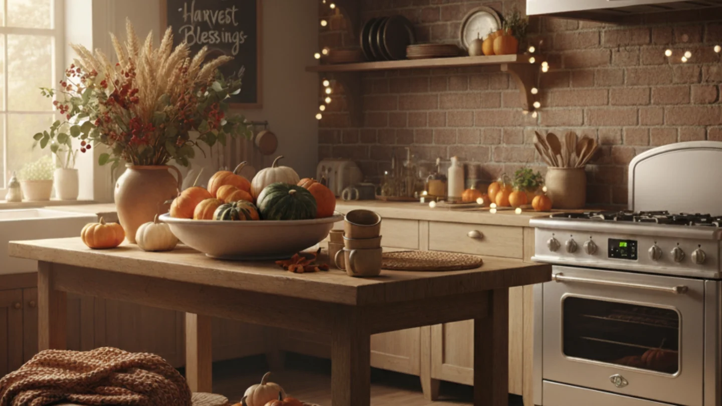 Cozy Fall Kitchen Decor Ideas