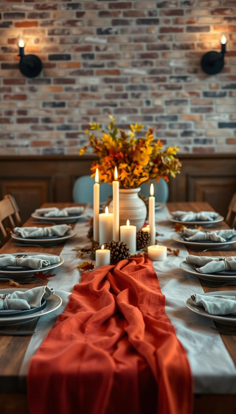 Cozy Fall Dinner at home