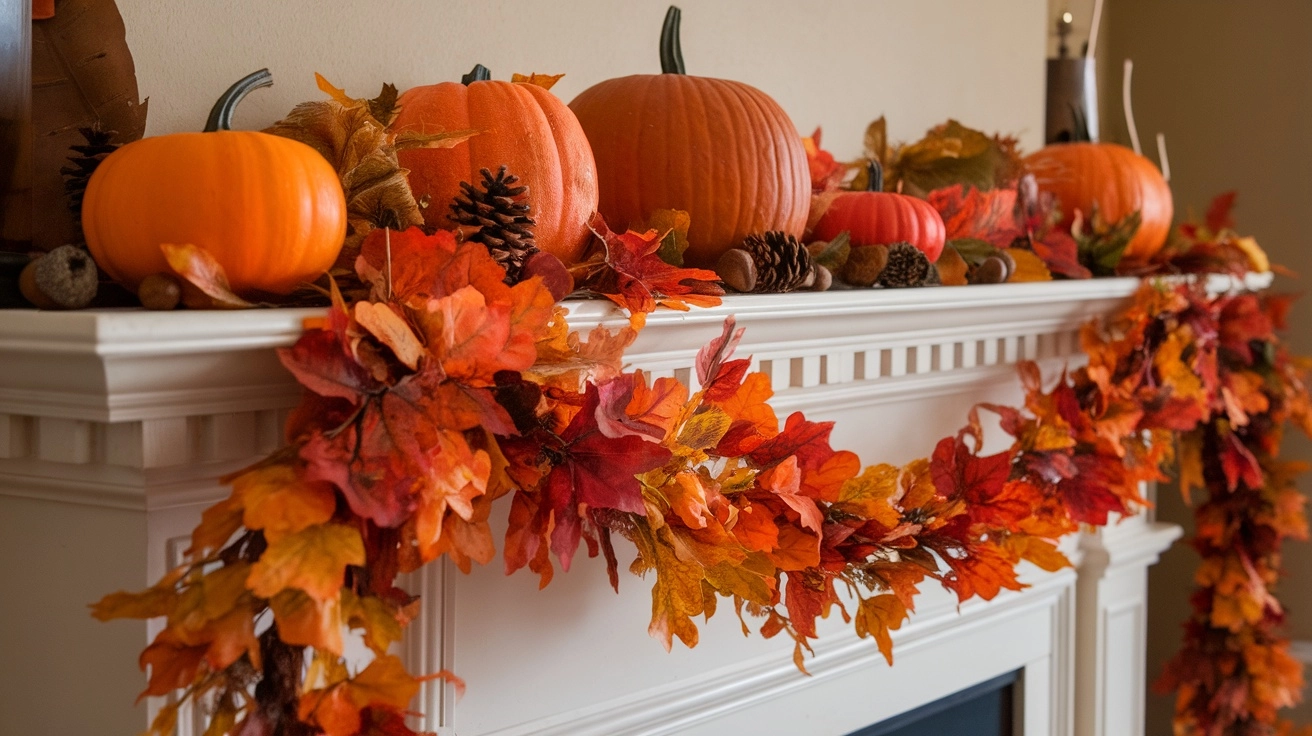 Incredible Fall Mantle Decor Ideas You'll Obsess Over 1 Incredible Fall Mantle Decor Ideas