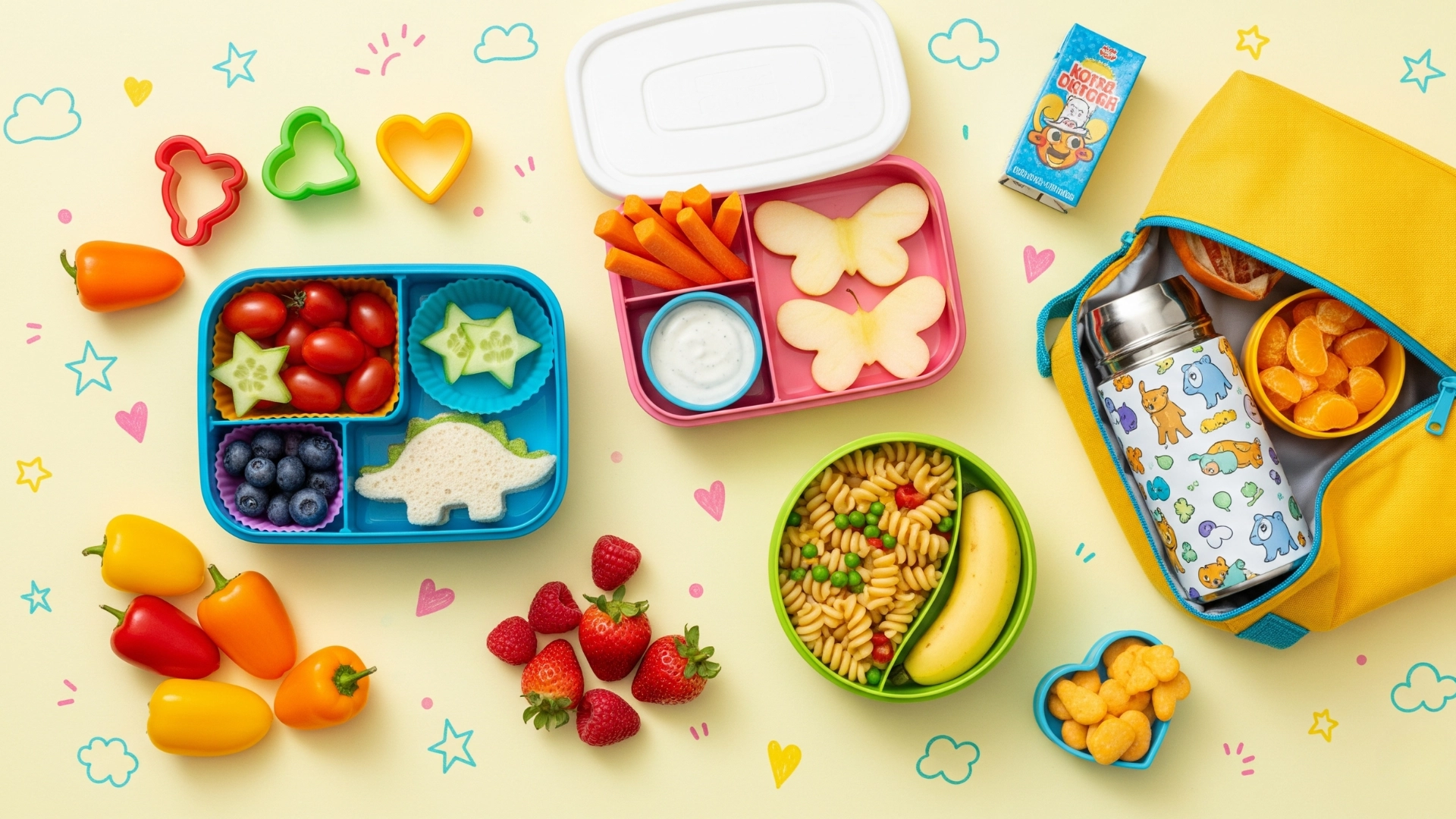 Creative School Lunch Ideas for Kids
