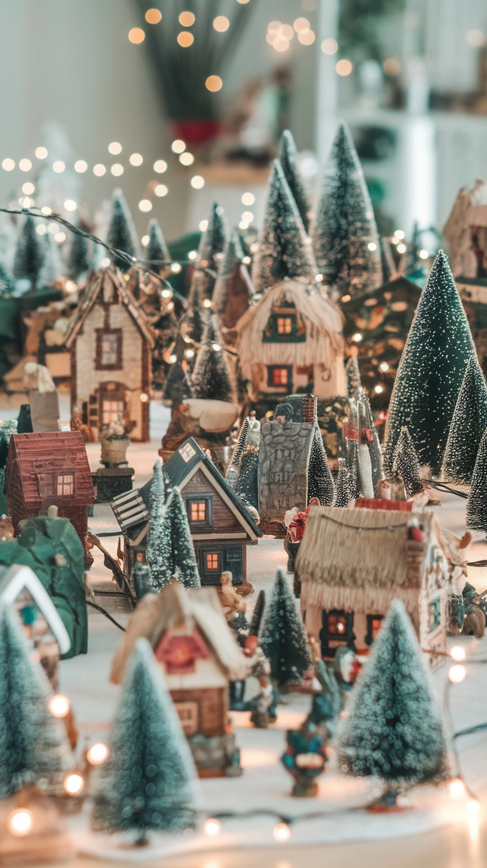 14 Creative Christmas Decor Ideas for Your Home 14 A collection of colorful holiday door hangers featuring festive designs like candy canes and cheerful greetings.