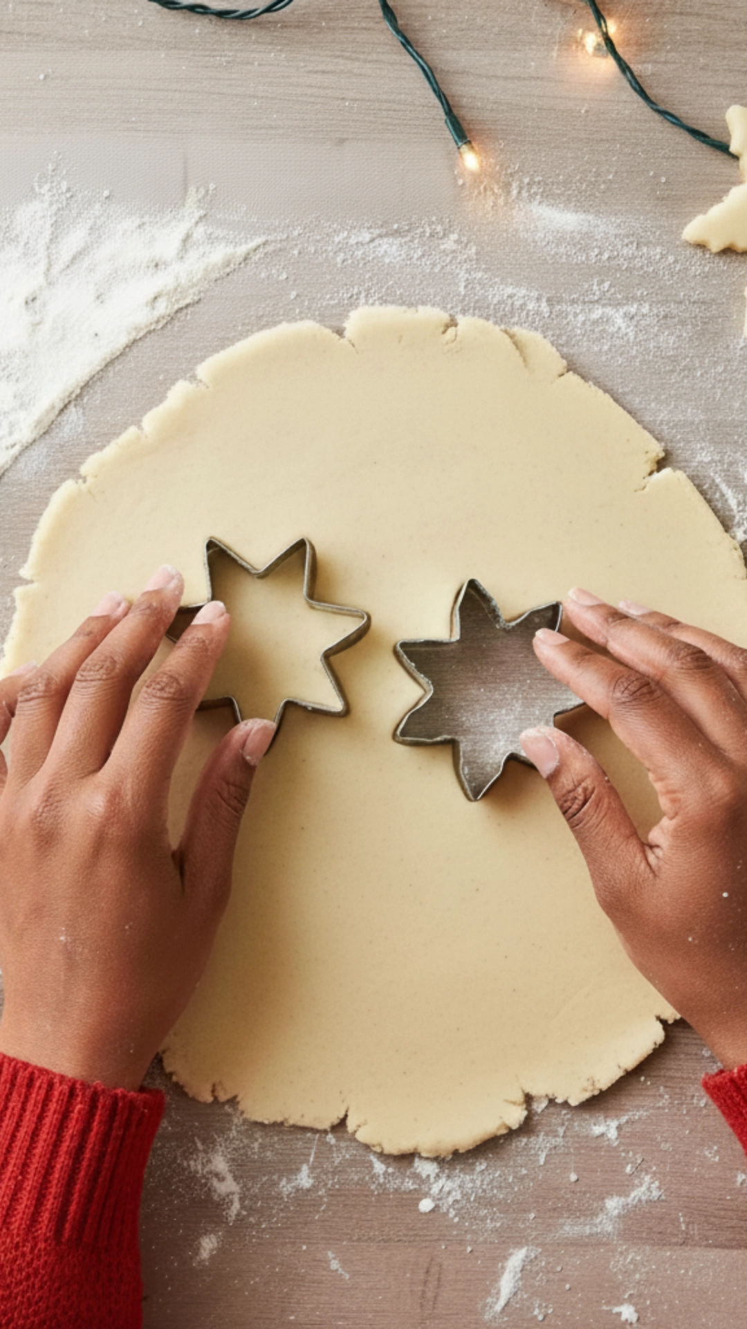 How to Bake Beautiful and Delicious Christmas Cookies 3 Cutting No-Spread Christmas Cookie Dough