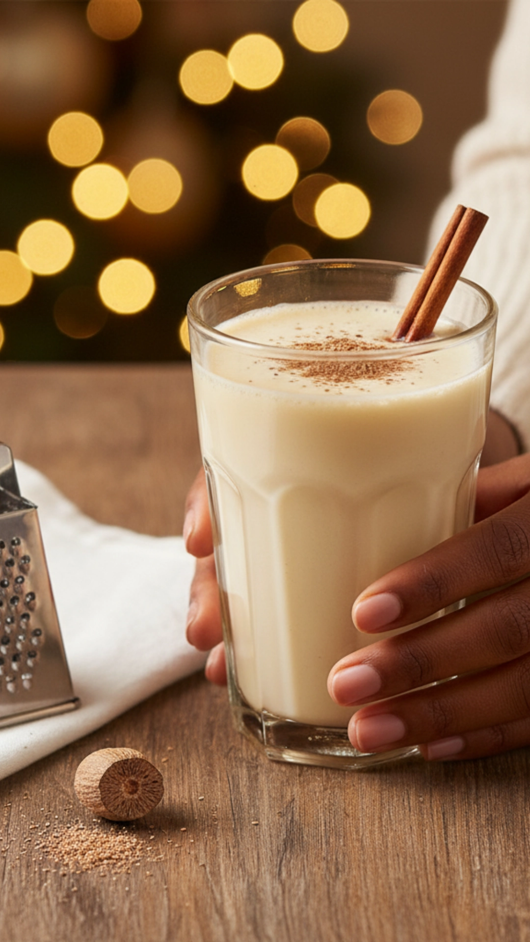 15 Cozy Christmas Drinks to Warm Up Winter Mornings 3 Easy Homemade Spiked Eggnog