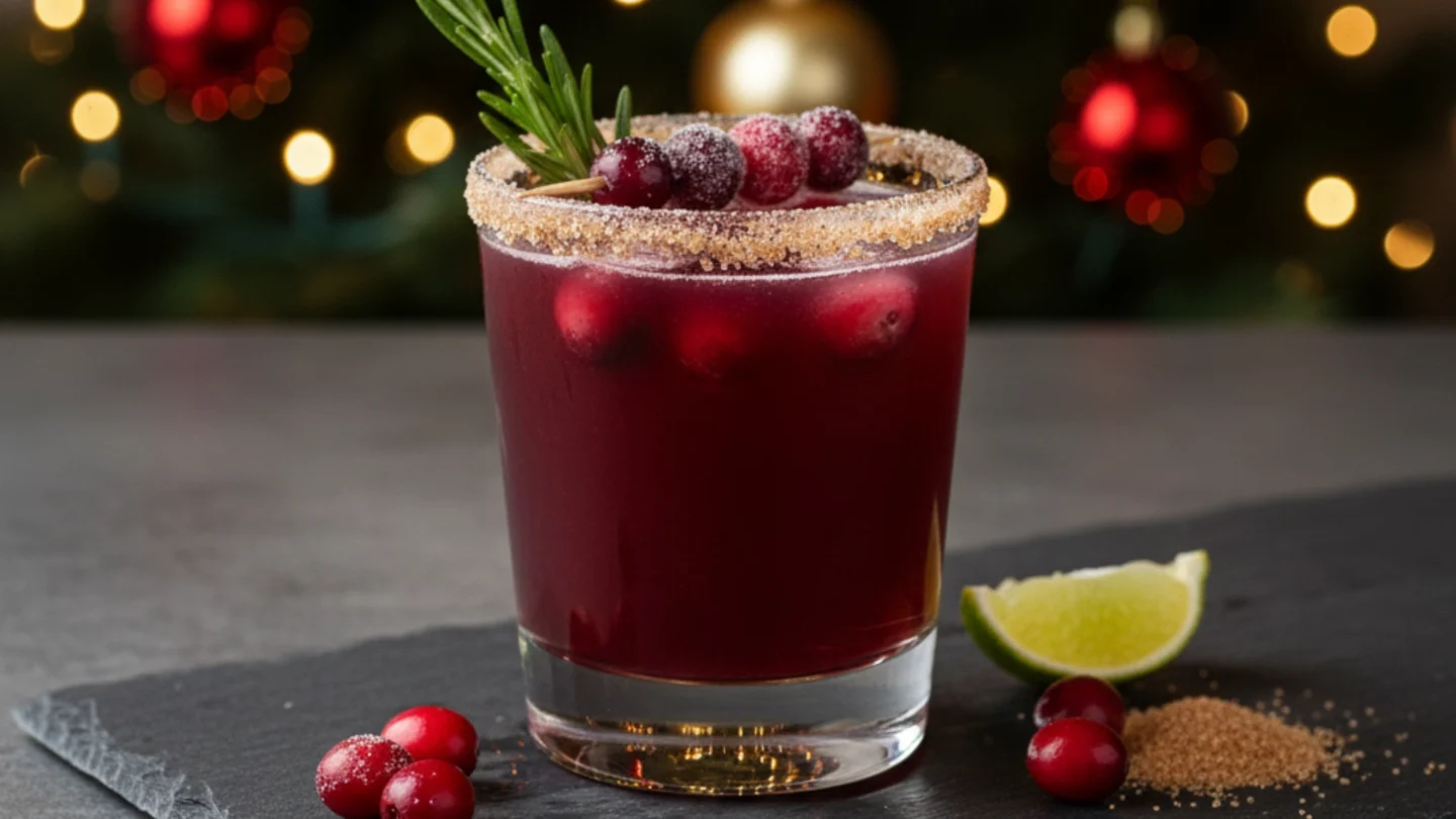 Cozy Winter Spiced Christmas Margarita Recipe 1 Spiced Christmas Margarita Recipe