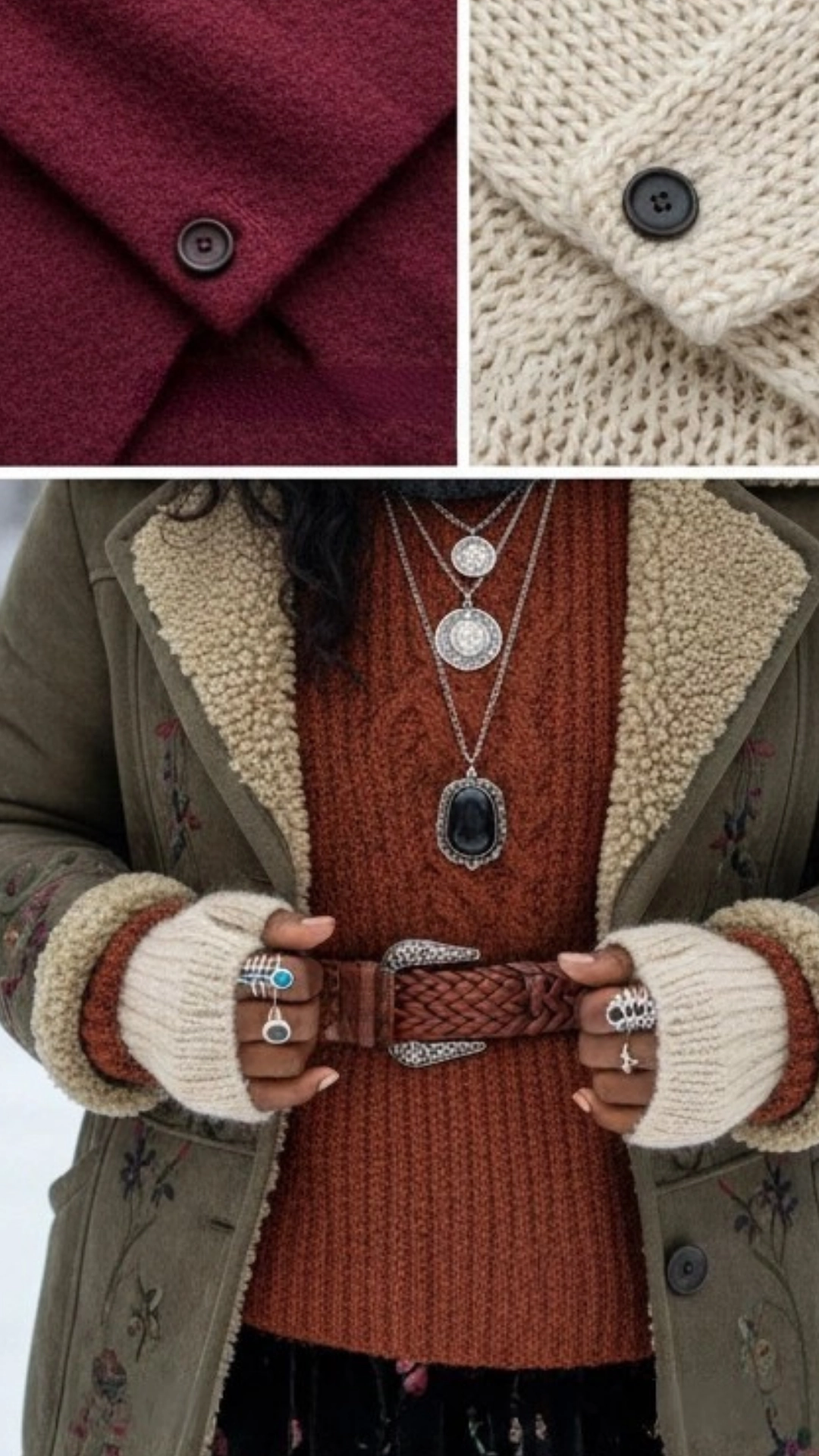 How to Master Cozy Sweater Boho Style This Winter 7 Accessorizing for that Free-Spirited Vibe