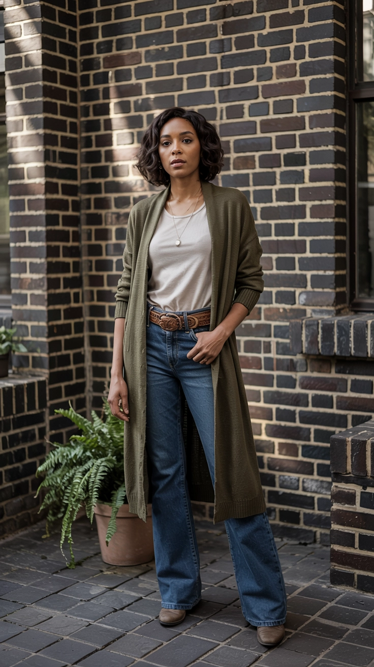 How to Master Cozy Sweater Boho Style This Winter 2 Cozy Sweater Boho Look