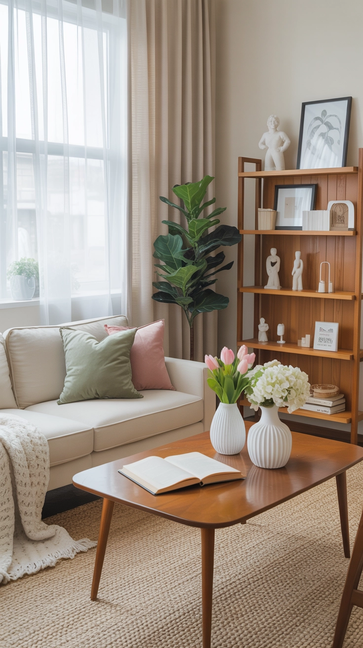 Color Palette of Pastels and Warm Neutrals