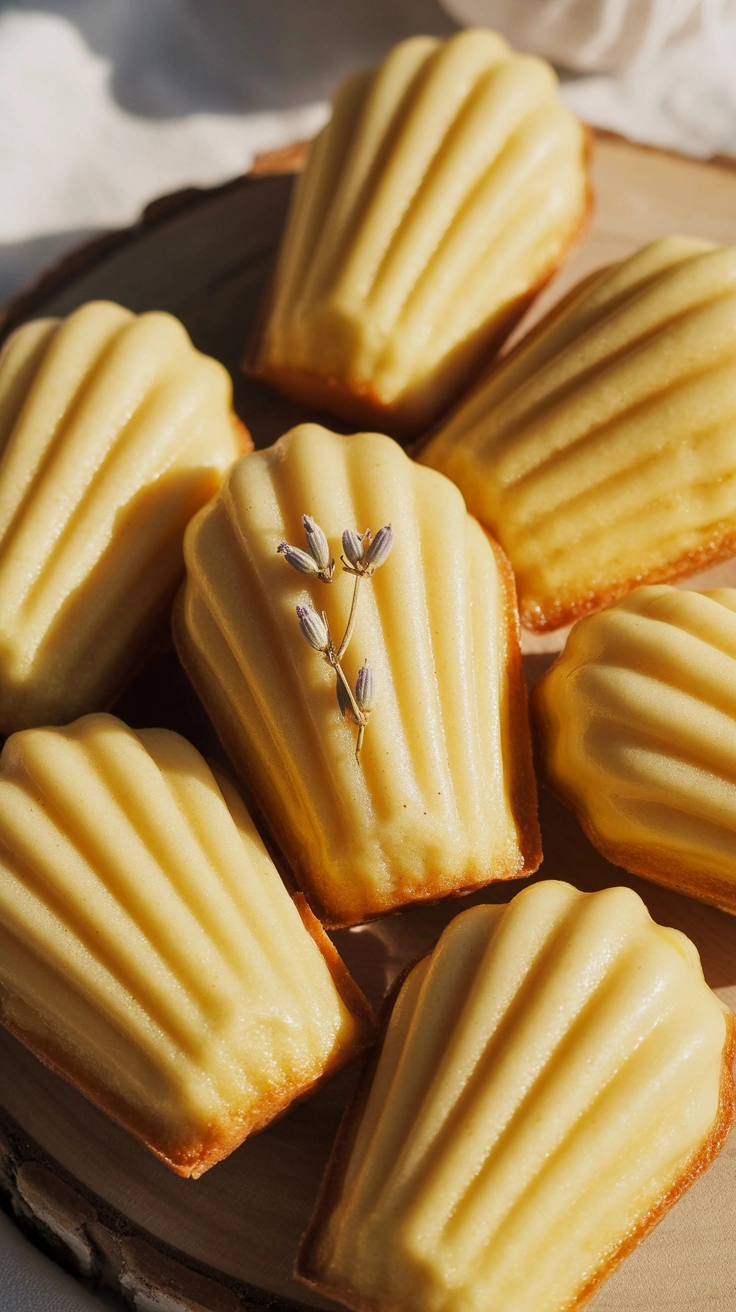 13 Irresistible Cookie Recipes You’ve Never Tried Before 13 Shell-shaped lavender cookies with honey glaze.