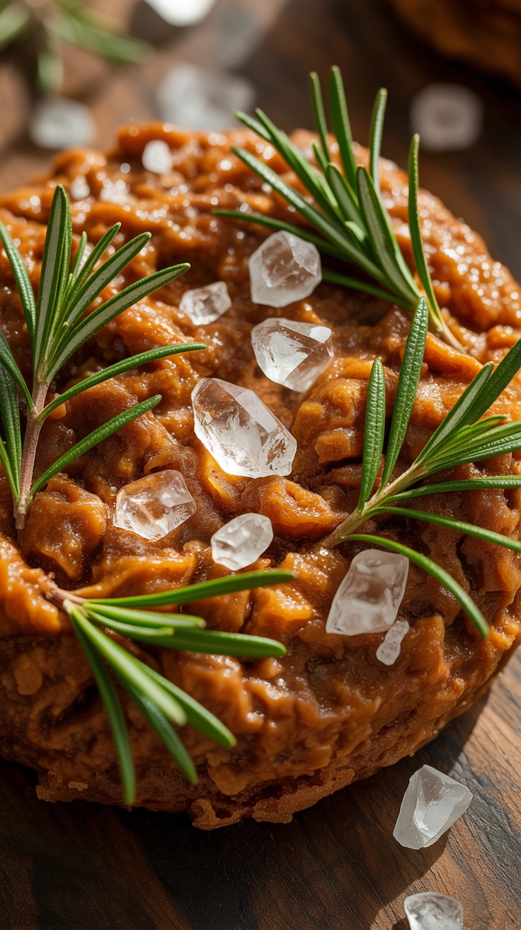 13 Irresistible Cookie Recipes You’ve Never Tried Before 9 Toffee cookie with fresh rosemary and smoked salt crystals.