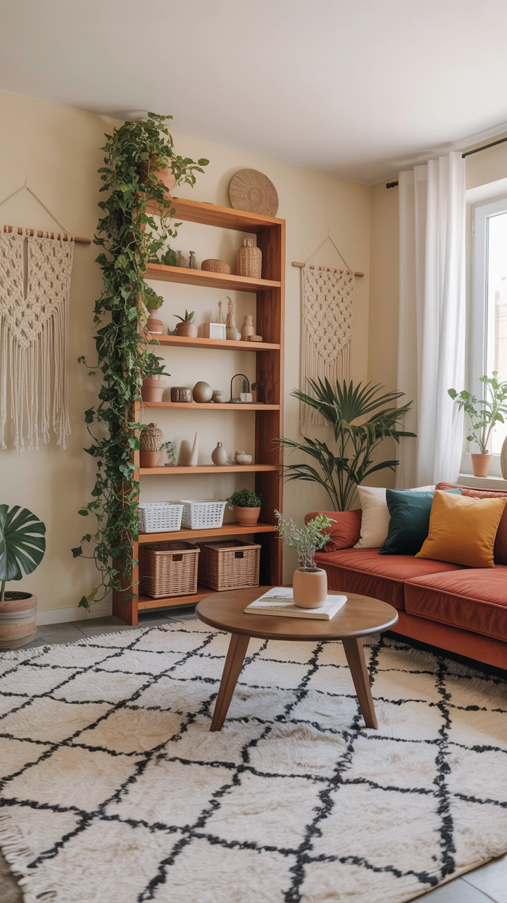10 Small Boho Living Room Ideas That Make a Big Impact 5 boho home decor