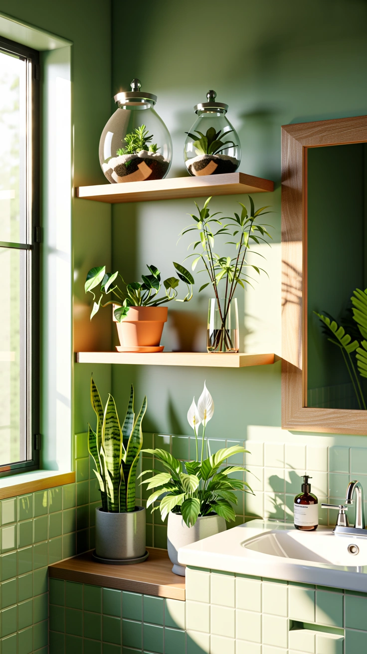 How to Create a Plant Aesthetic Bathroom on Any Budget 4 best plants for bathroom environments